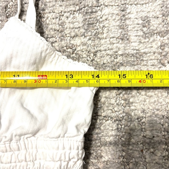 Brandy Melville/John Galt White Tiffany/Edith Front Tie Tank ♡ 14 x 15 (small) - Picture 5 of 8